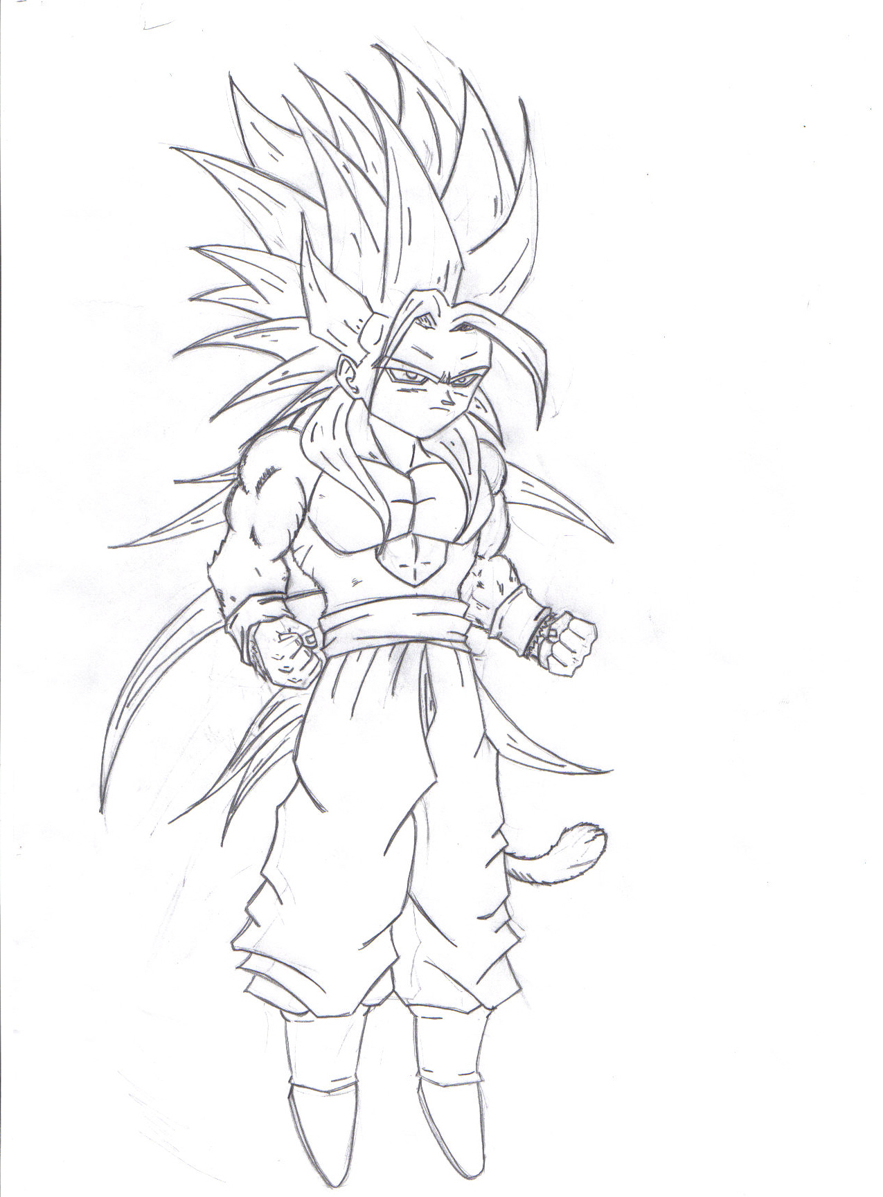dbz coloring pages fusion - photo #30